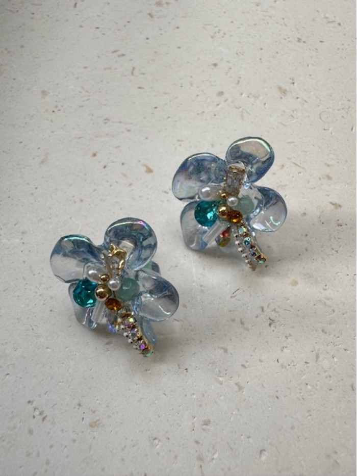 Σκουλαρίκια λουλουδι