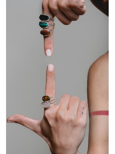 NA085 OVAL STONE RING NA085 OVAL STONE RING