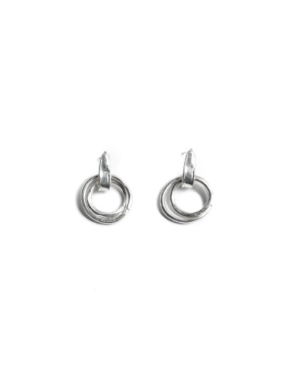 NA059 DOUBLE HOOP EARRINGS NA059 DOUBLE HOOP EARRINGS