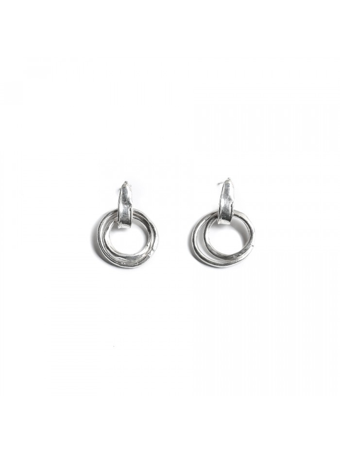 NA059 DOUBLE HOOP EARRINGS NA059 DOUBLE HOOP EARRINGS
