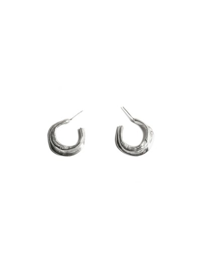 NA031 CURVED HOOP EARRINGS NA031 CURVED HOOP EARRINGS