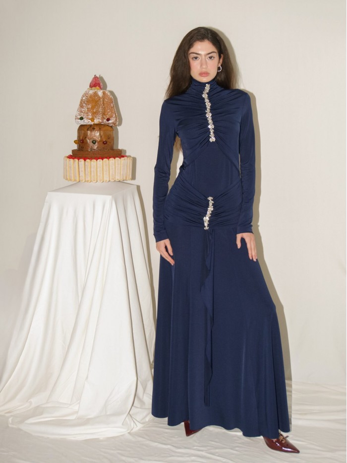 MAJESTE DRESS BLUE MAJESTE DRESS BLUE