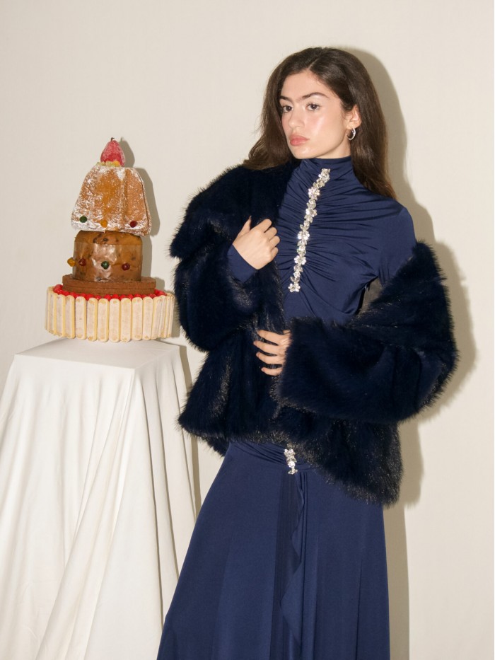 MAJESTE DRESS BLUE MAJESTE DRESS BLUE