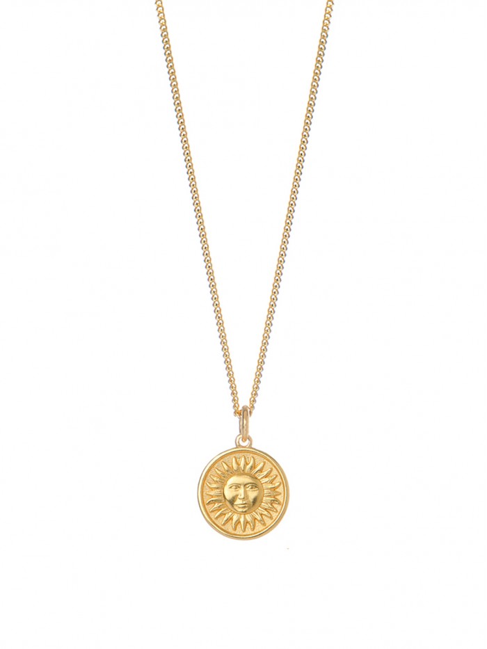 Small Sun Necklace Small Sun Necklace