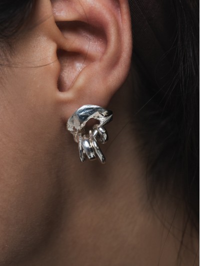 NA241 Tinsel Earrings