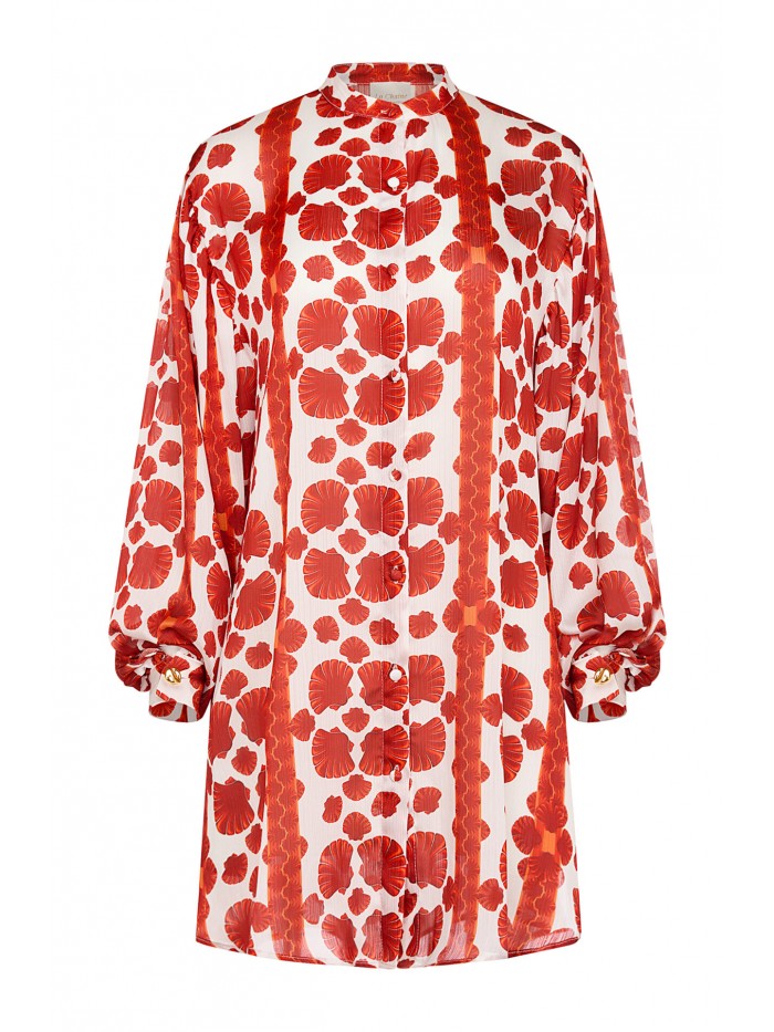 THE PEARL SHIRT KOHYLI TERRACOTTA THE PEARL SHIRT KOHYLI TERRACOTTA