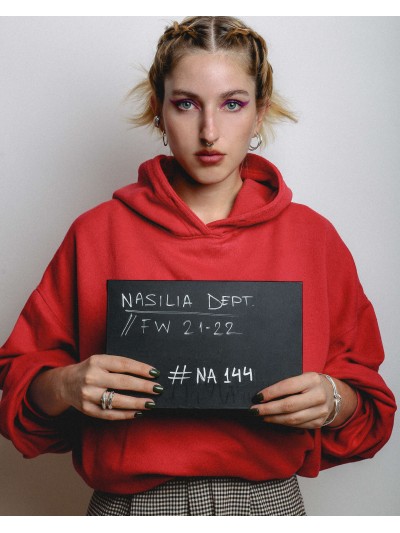 NA144 THIN CORAL RING