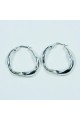 NA255 Wavy Hoops NA255 Wavy Hoops