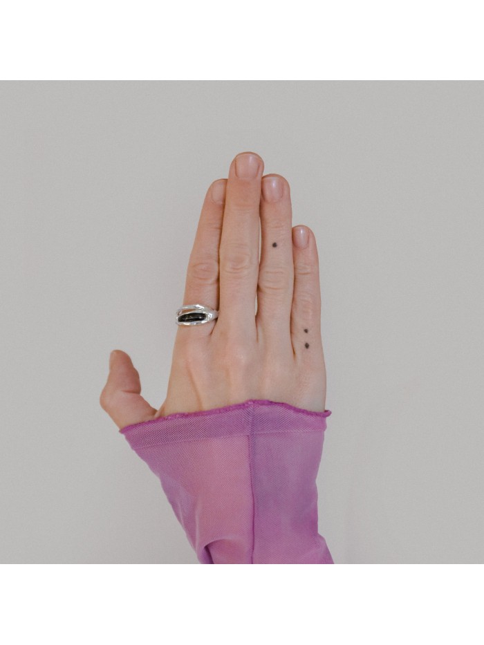 NA175 ARC STONE RING NA175 ARC STONE RING